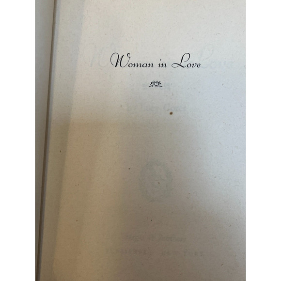 Woman In Love by Lucy Cores Hardcover published By Harper & Brothers In 1951 - Picture 7 of 8